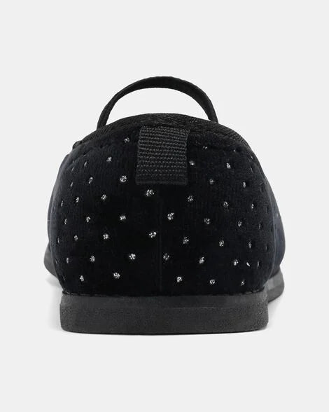 Zapatillas negras Carters niña