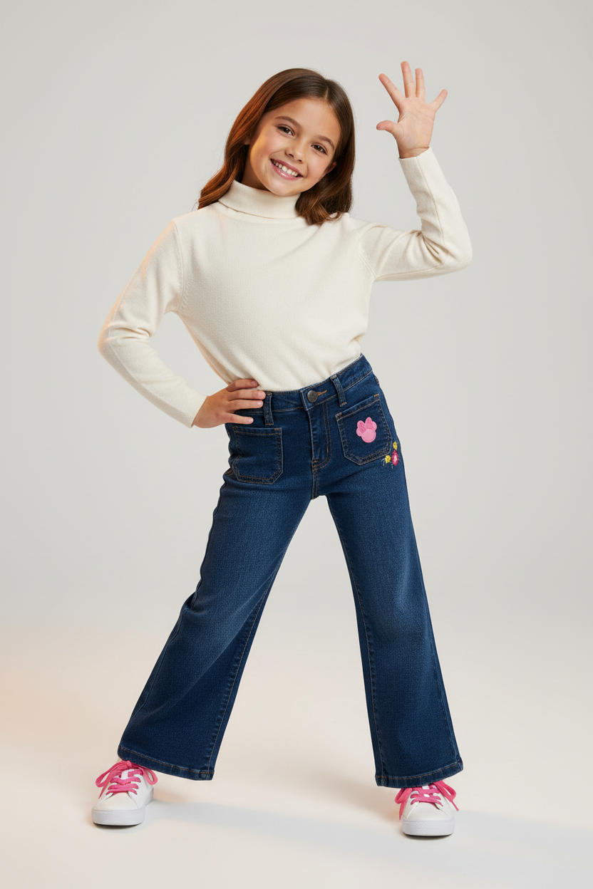 Pantalón azul jeans Minnie niña St Jacks 2190065901