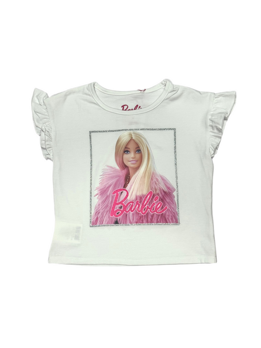 Camisa blanca niña Barbie Disney BA-90083