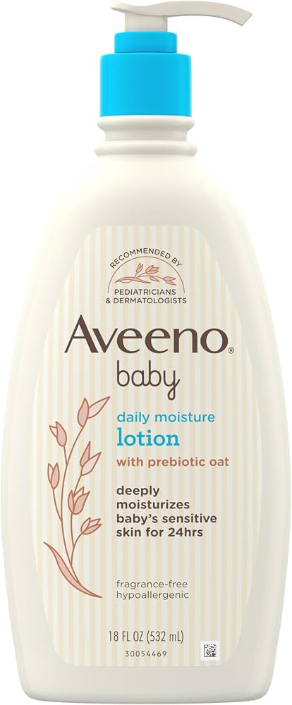 Aveeno daily moisture crema bebe niña niño 18 oz 532 ml