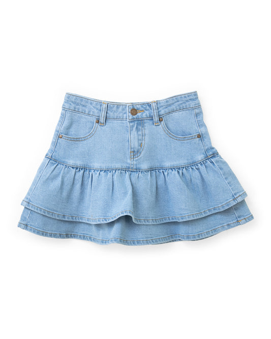 Falda azul jeans niña St Jacks 2410022801
