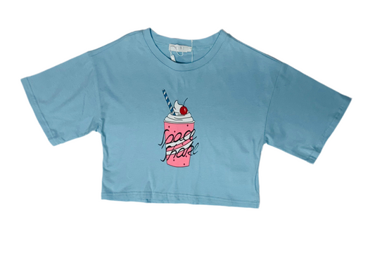 Camisa celeste helado cono ice cream niña Chic Mi CTG1182-45