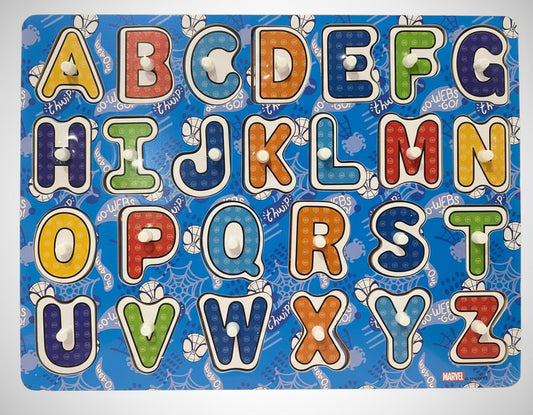 Juguete numeros/abecedario spiderman MT-SPY-WPNA niño niña
