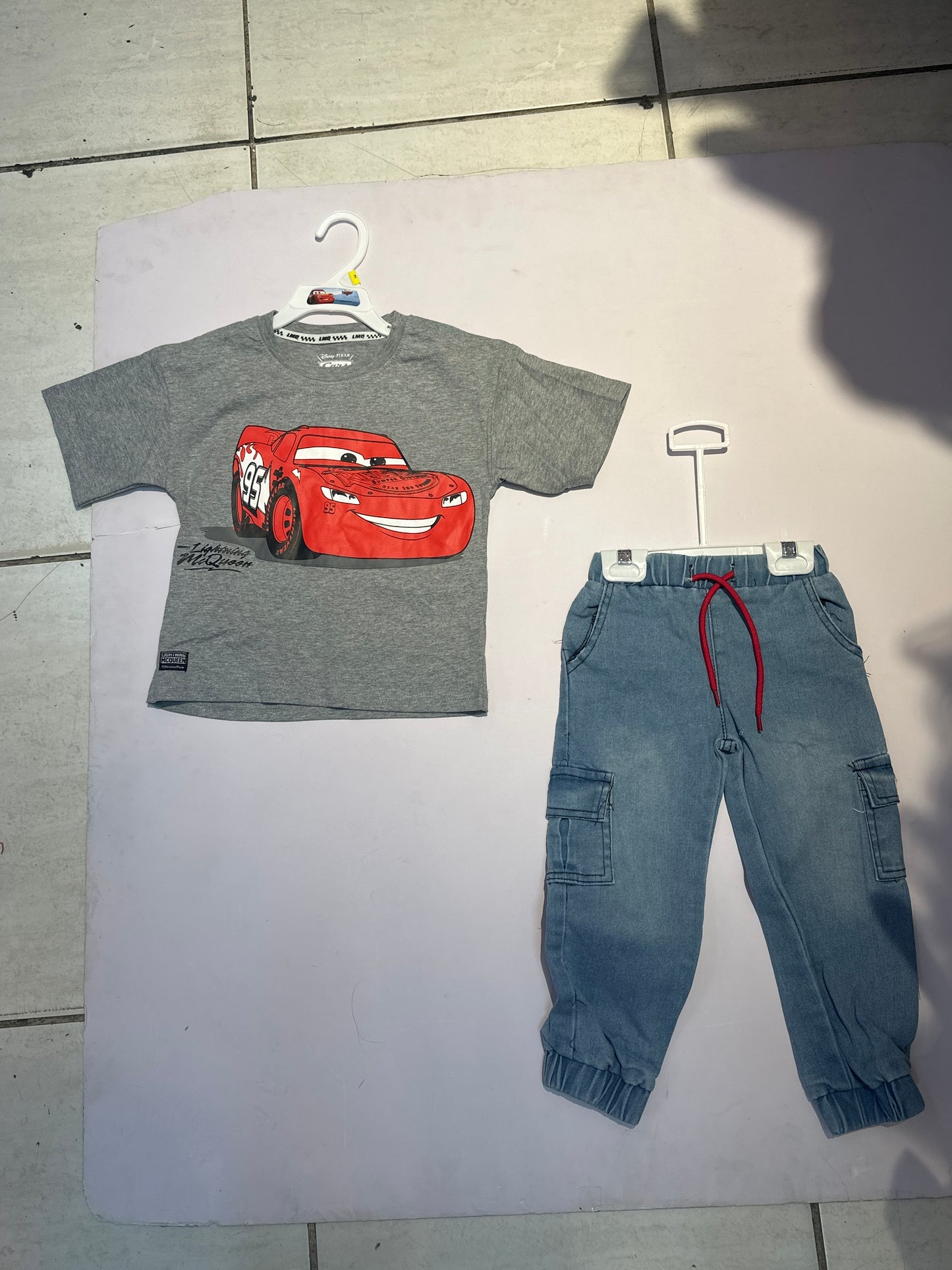 Set conjunto 2 piezas niño Cars gris A9-C3-307N 790490