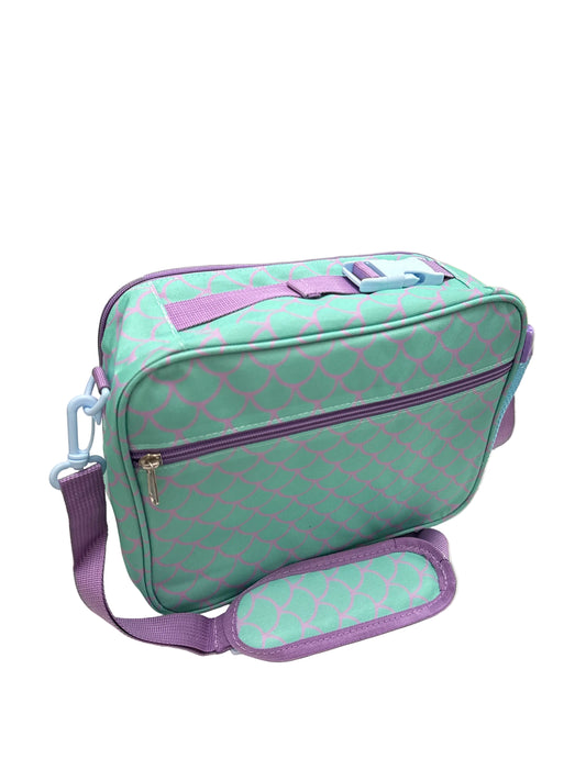 Lonchera Sirena verde morada niña