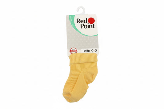 Calcetines amarillos bebe niño niña Red Point