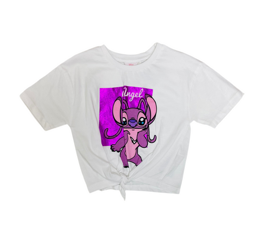camisa blanca Stitch Disney niña primark