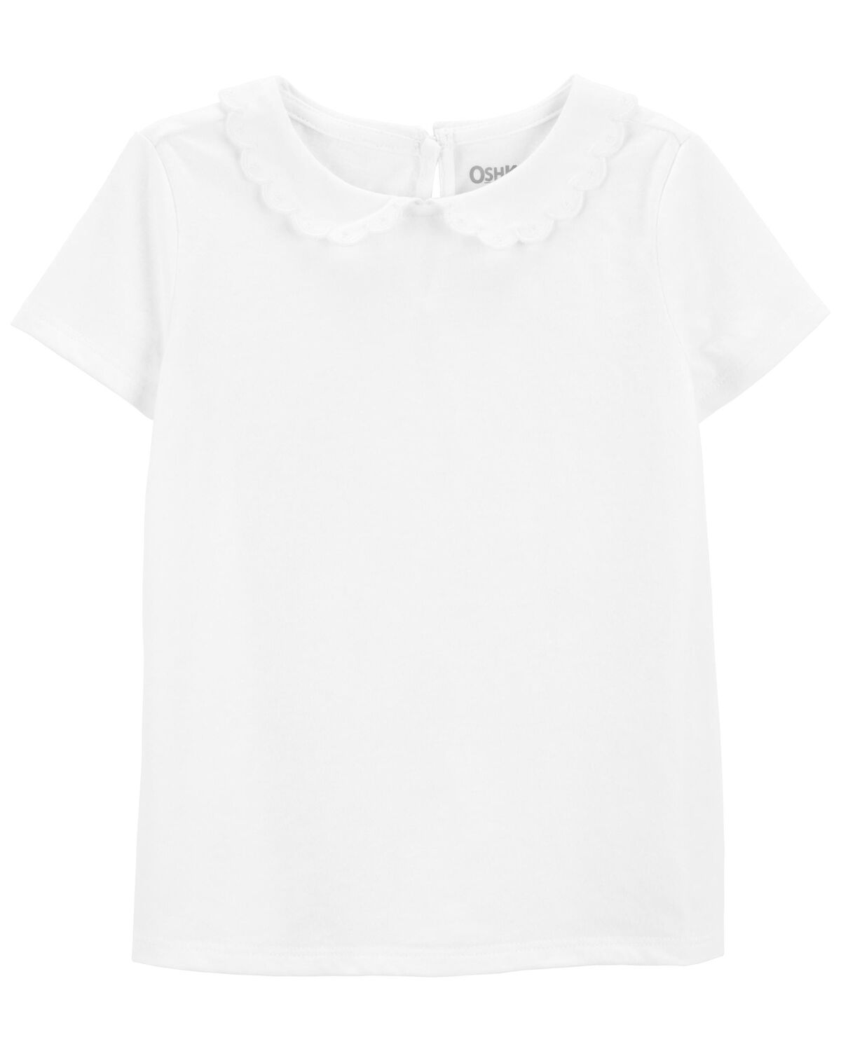 Camisa blanca coello Oshkosh niña