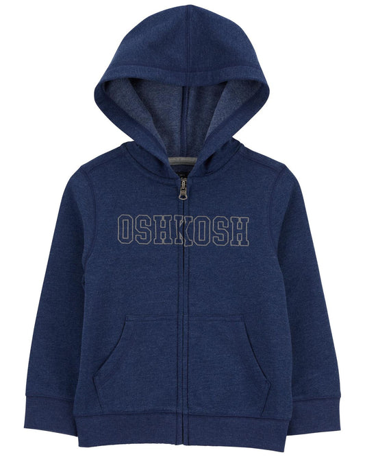 Sueter azul con gorro Oshkosh niño 2 a 12 años hoodie  39719920