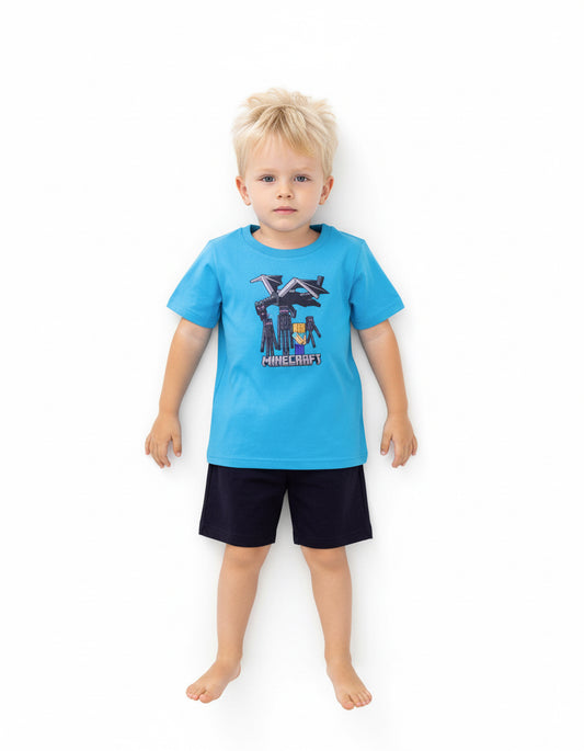 Set conjunto azul cielo niño Minecraft St Jacks 3000179002