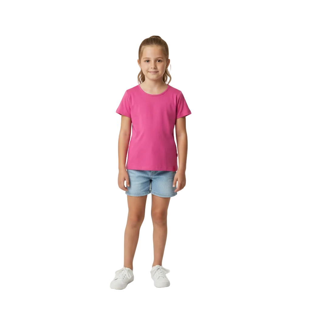 Camisa rosada bebe Niña Grande Blusa Quimby Fucsia  30296-162164