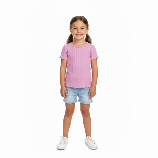 Camisa morada bebe Niña Grande Blusa Quimby Lila  30298-143209 promo 3x1000