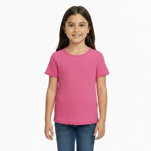 Camisa rosada Blusa bebe Niña Grande Quimby Fucsia  30298-162164 promo 3x1000