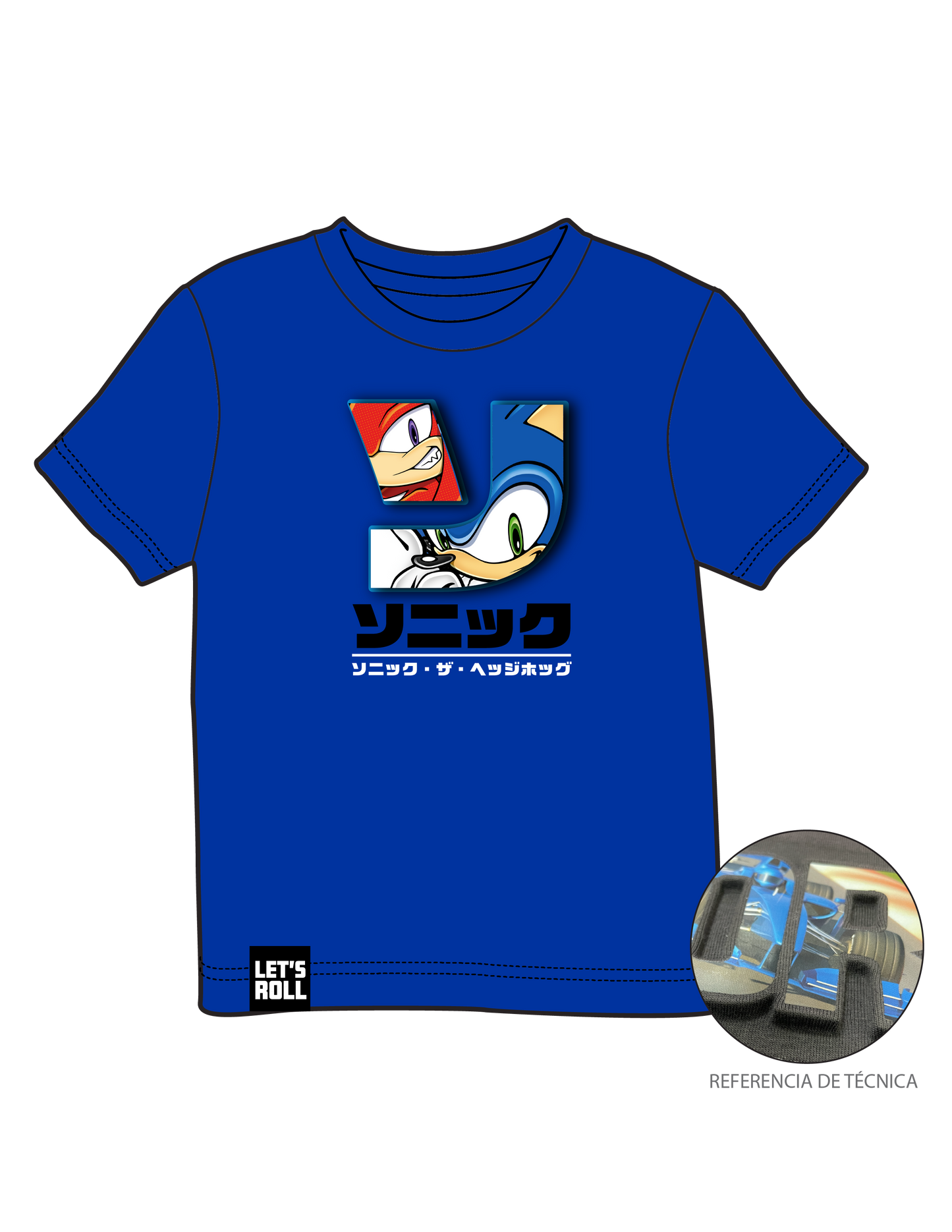 Camisa Sonic stare niño St. Jack's 3030216703