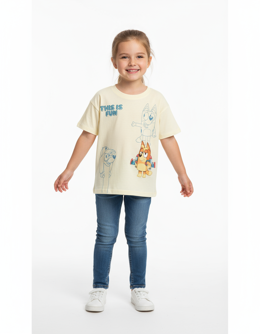 Camisa bluey fun St Jacks niña 3030217601