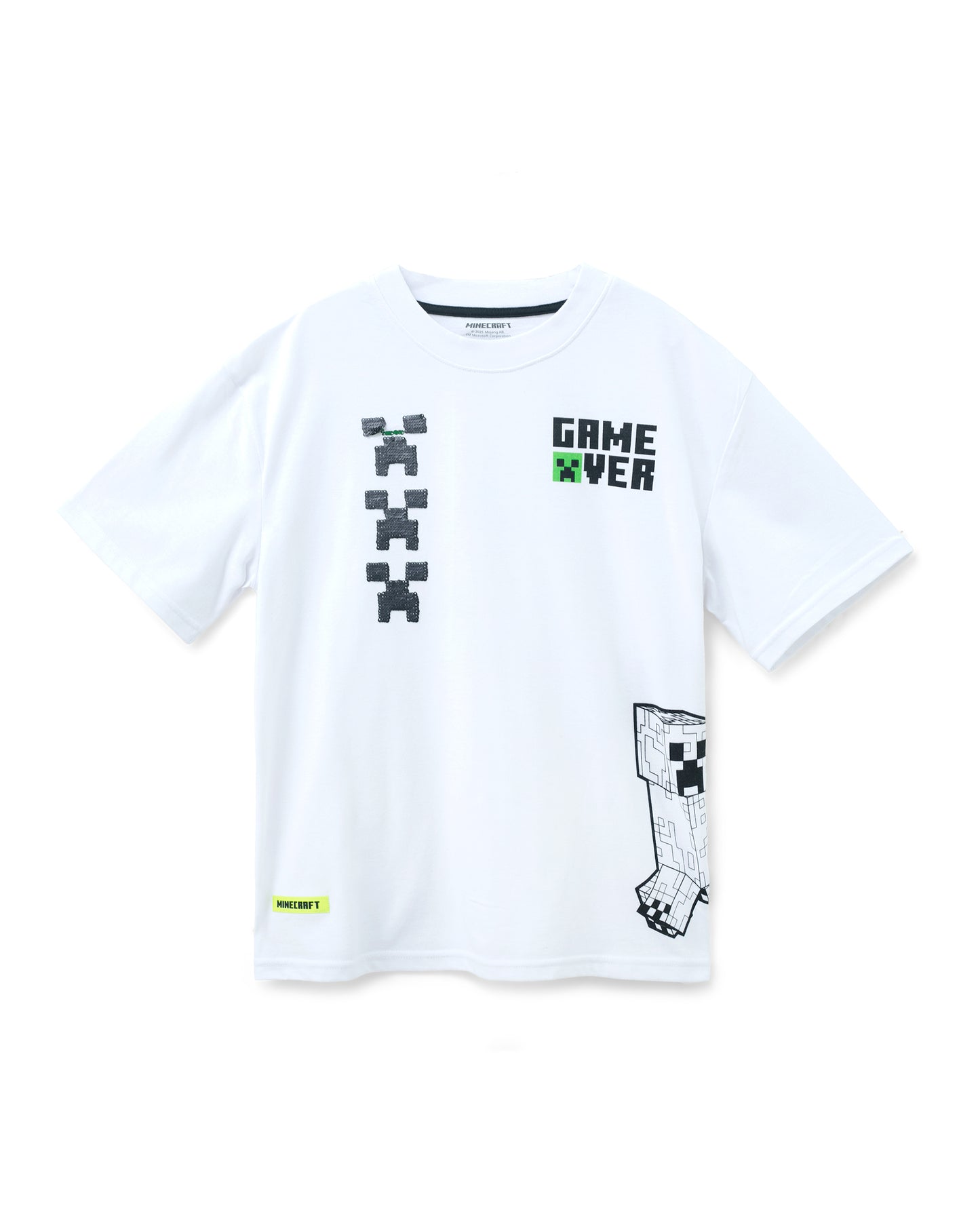 Camisa niño Minecraft blanca St Jacks 3030220701