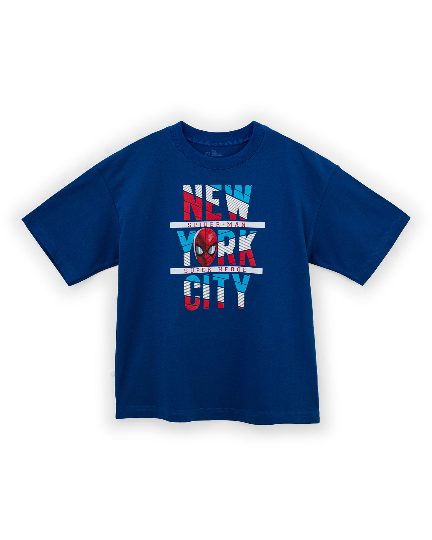 Camisa azul oscuro New York City Spiderman niño St Jacks 3030226702