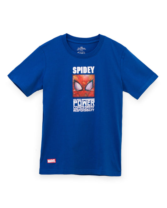 Camisa azul niño Spiderman St Jacks 3030228802