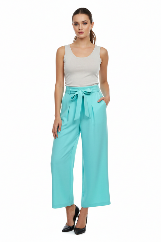 Pantalon Dama Verde Menta Tela Formal INT3:1736 690590490