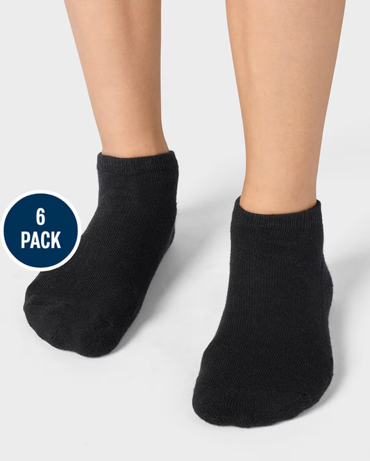 Set 6 calcetines negros niño Childrens Place 3053930001