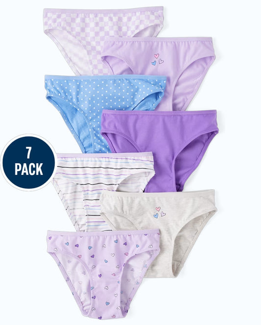 Set 7 ropa interior morada niña Childrens Place 3054820