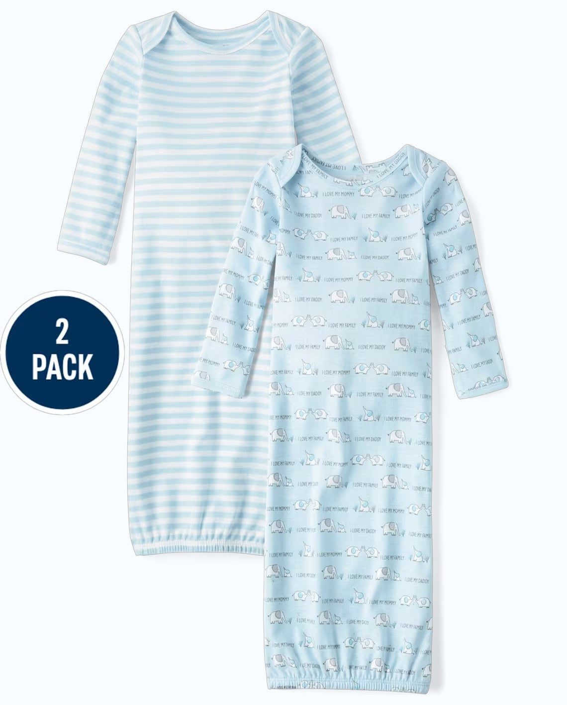 Set conjunto 2 piezas pijama azul bebe niño Childrens Place 3055134