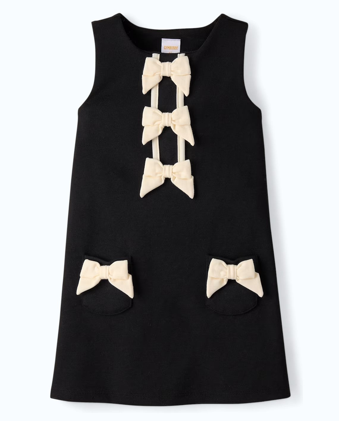 Vestido negro chongos coquette niña Gymboree 3056250