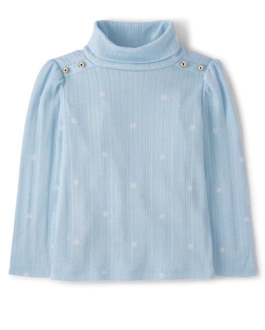 Camisa azul celeste niña Gymboree coello tortuga 3056838