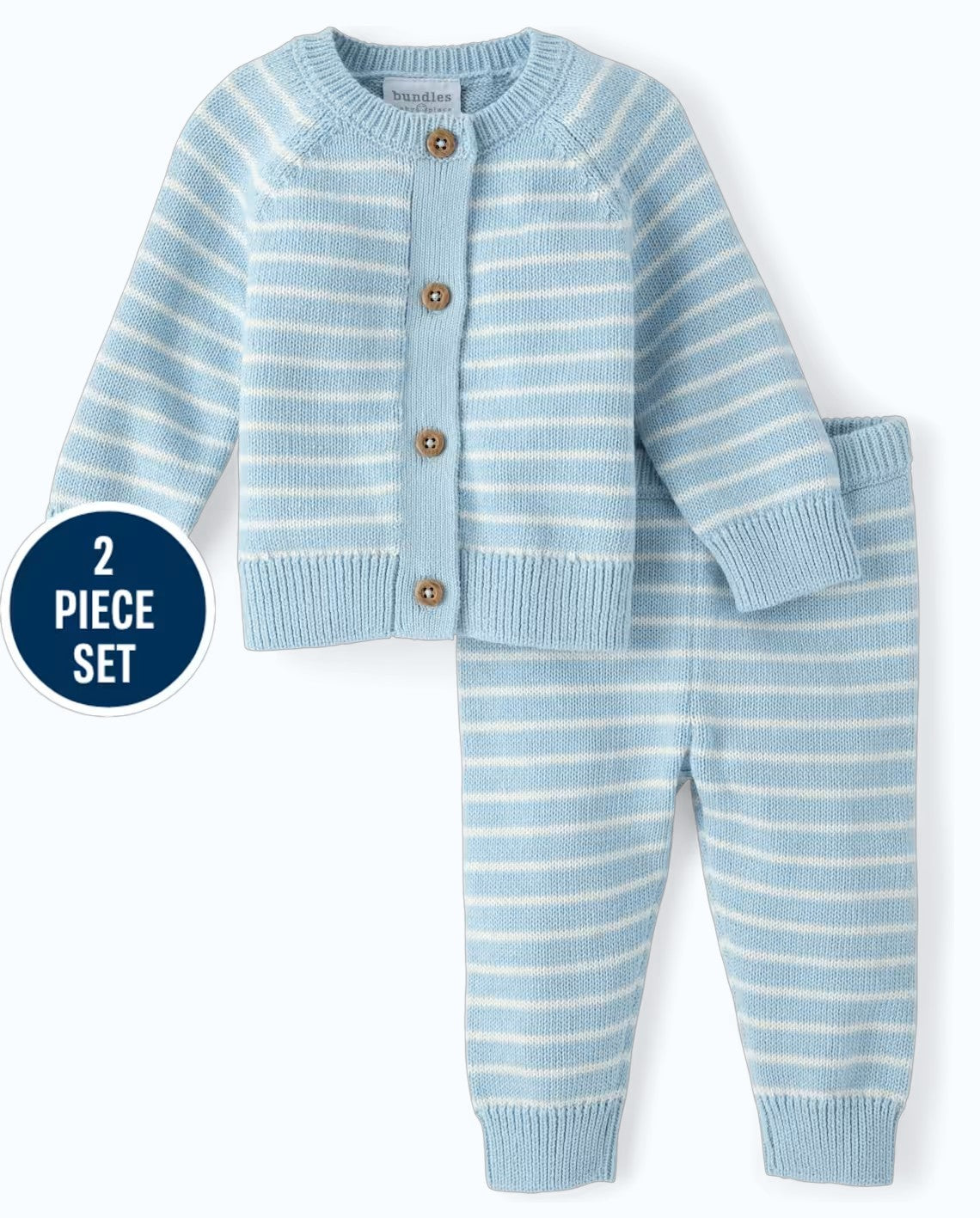 Set conjunto 2 piezas sueter azul pantalon azul bebe niño Childrens Place 3058511