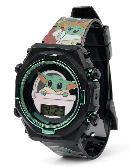 Reloj negro niño Baby yoda Star wars Childrens Place 3061820