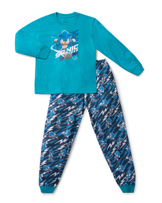 Pijama Sonic Azul Niño St Jack’s 04978928