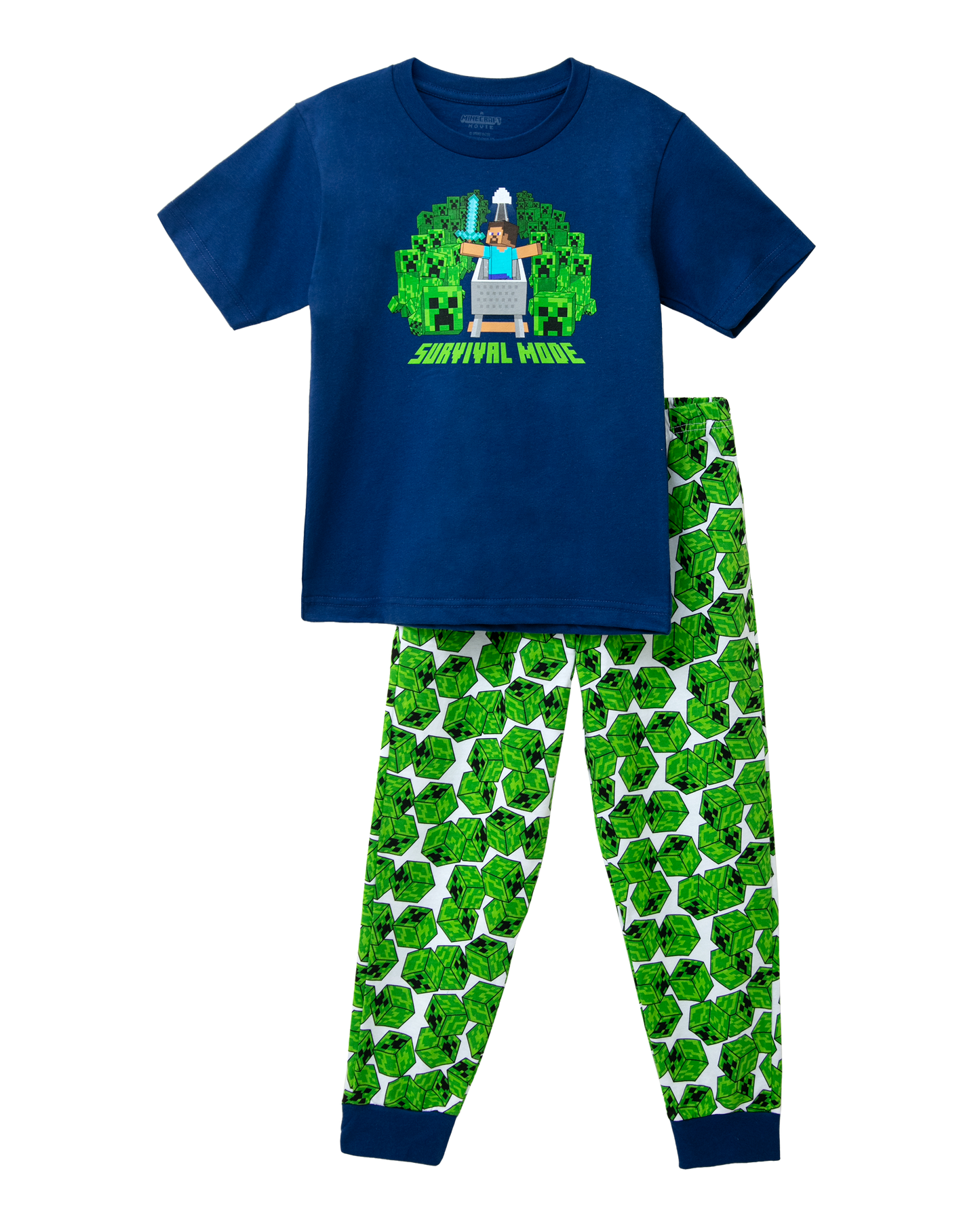 Pijama minecraft mina creeper St.Jack's niño 3080177304