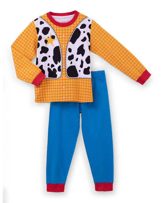 Set conjunto Pijama 2 piezas camisa vaquero pantalon azul rojo vaquero Toy Story St Jacks 3080184202
