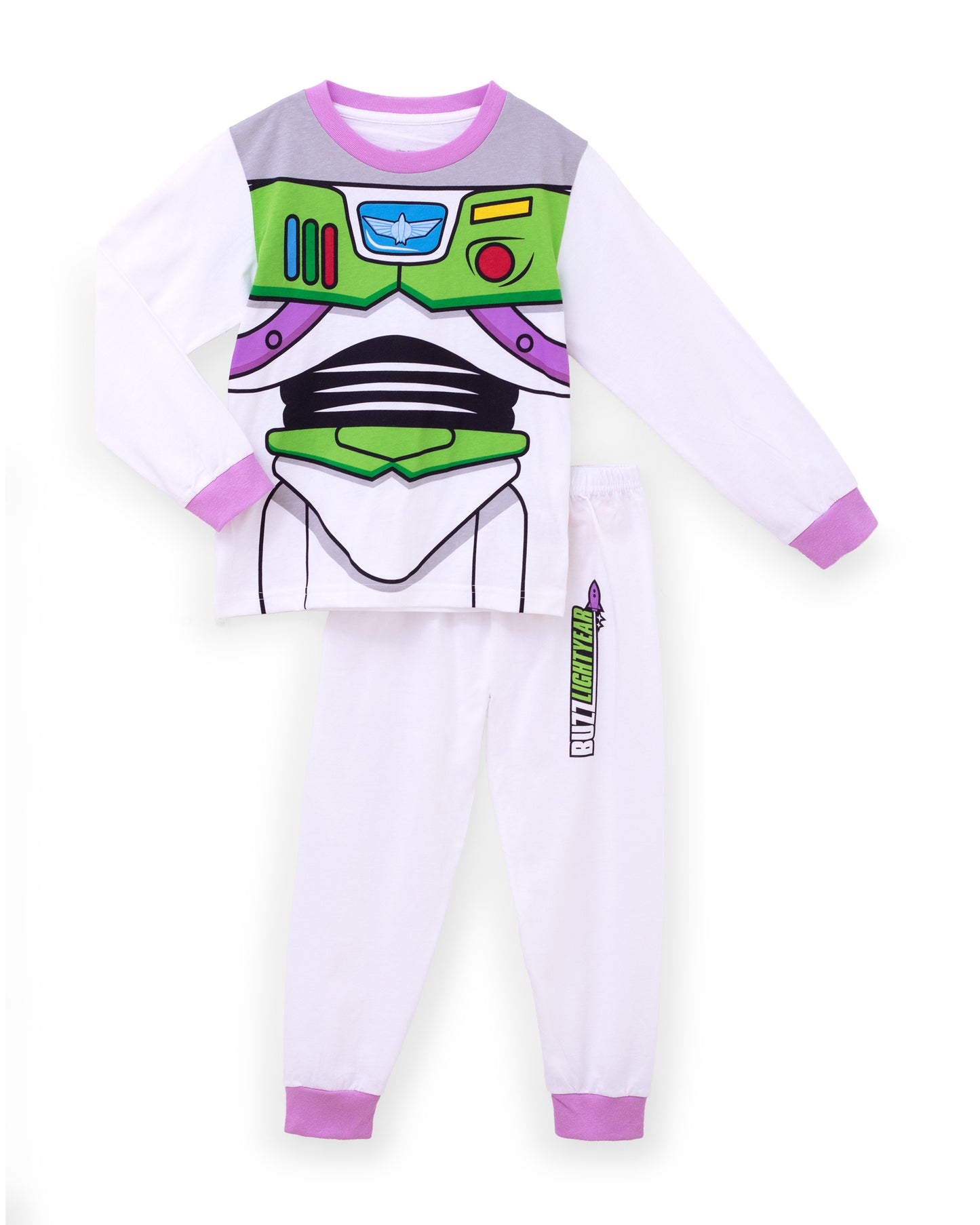 Set conjunto Pijama 2 piezas camisa blanca pantalon Buzz Toy Story niño St Jacks 3080184203