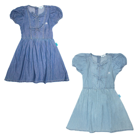 Vestido jeans azul claro niña AEROPOSTALE 3094