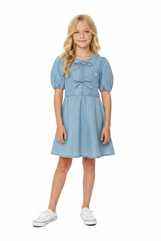 Vestido jeans azul claro niña AEROPOSTALE 3094