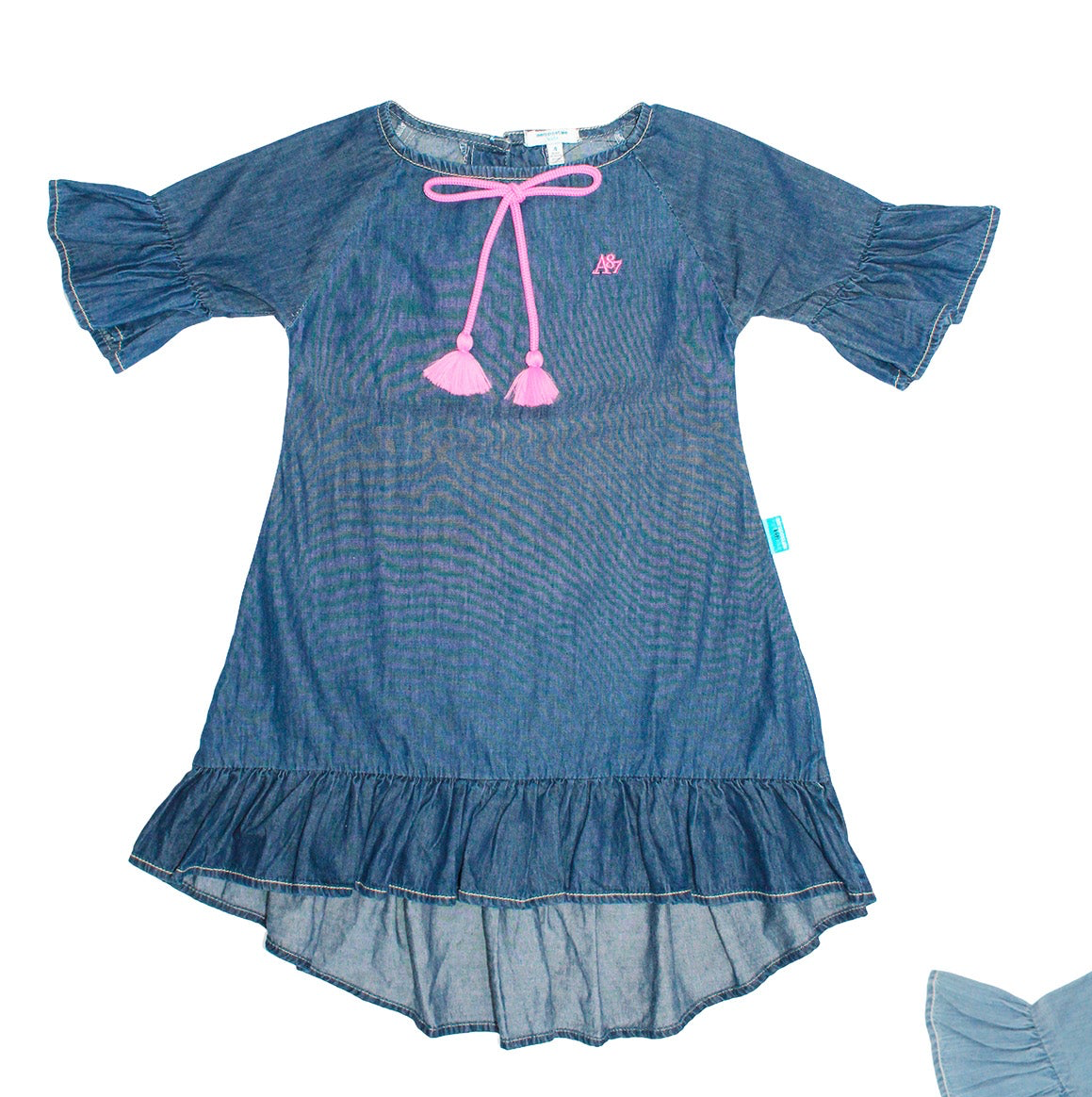 Vestido jeans azul oscuro niña AEROPOSTALE 3095