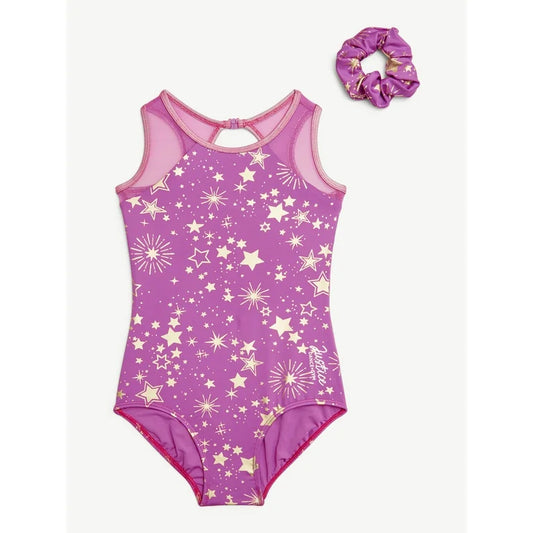 Leotardo Dance Gym morado niña Justice gimnasia