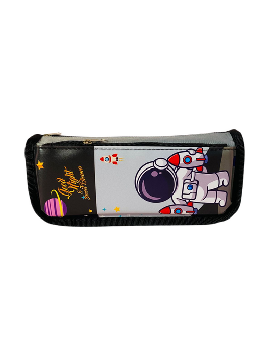 Cartuchera astronauta negra 6x85x22 057-1429885