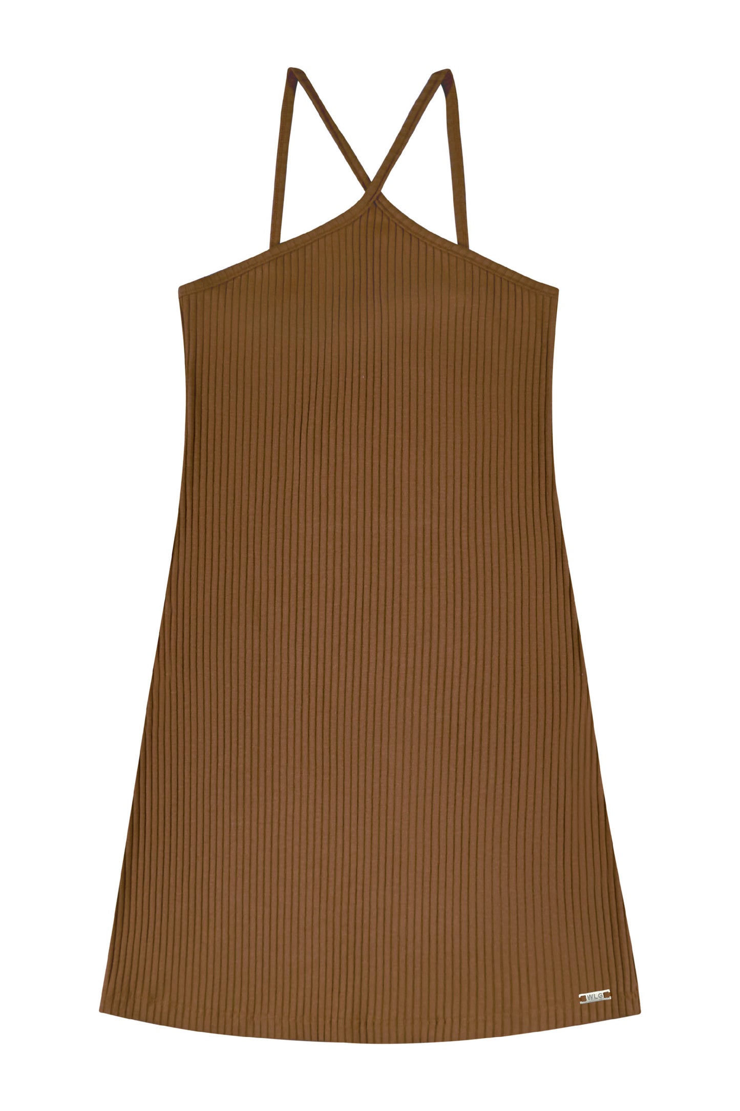 Vestido Gloss Café Niña Grande 31830-181155