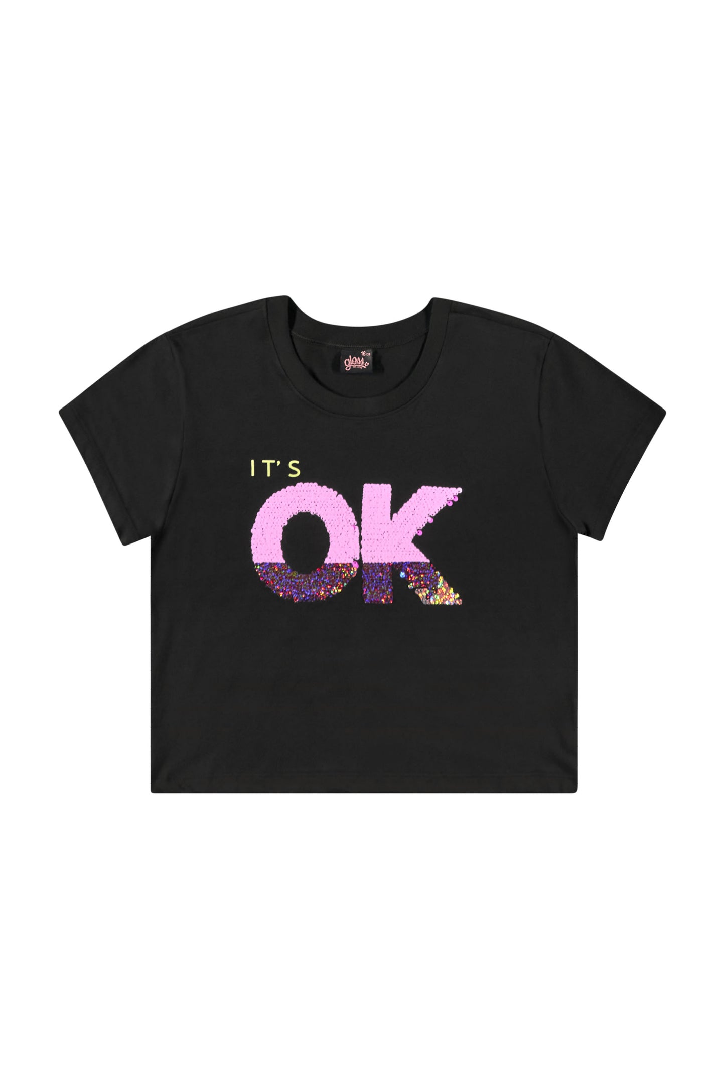 Blusa Gloss Negra Niña Grande 31835-008910
