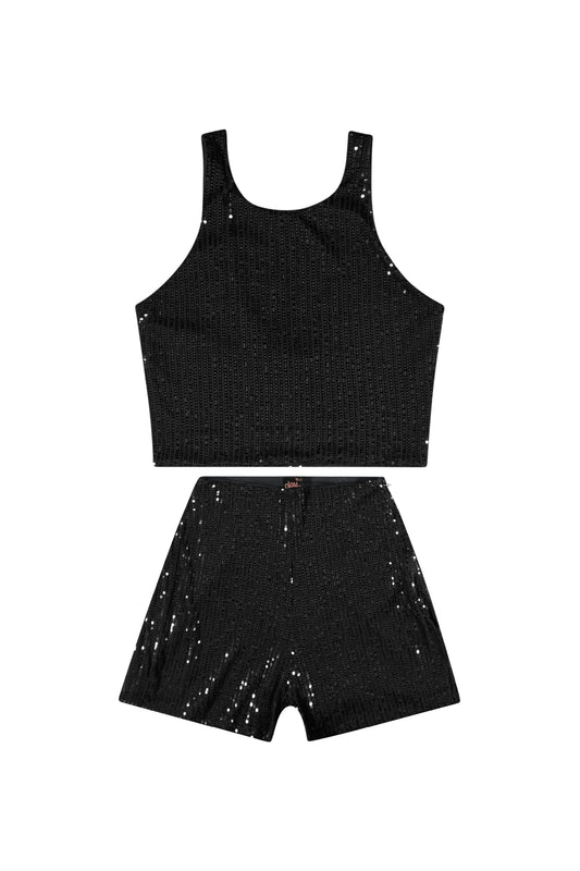 Conjunto Gloss Negro Niña Grande 31841-008910
