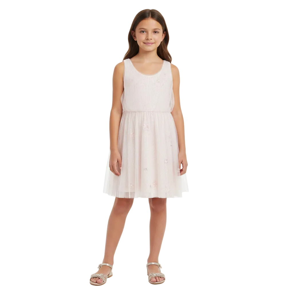 Vestido blanco Gloss Nude Niña Grande 31842-000101