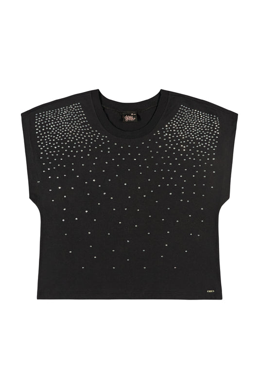 Blusa Gloss Negra Niña Grande 31843-008910
