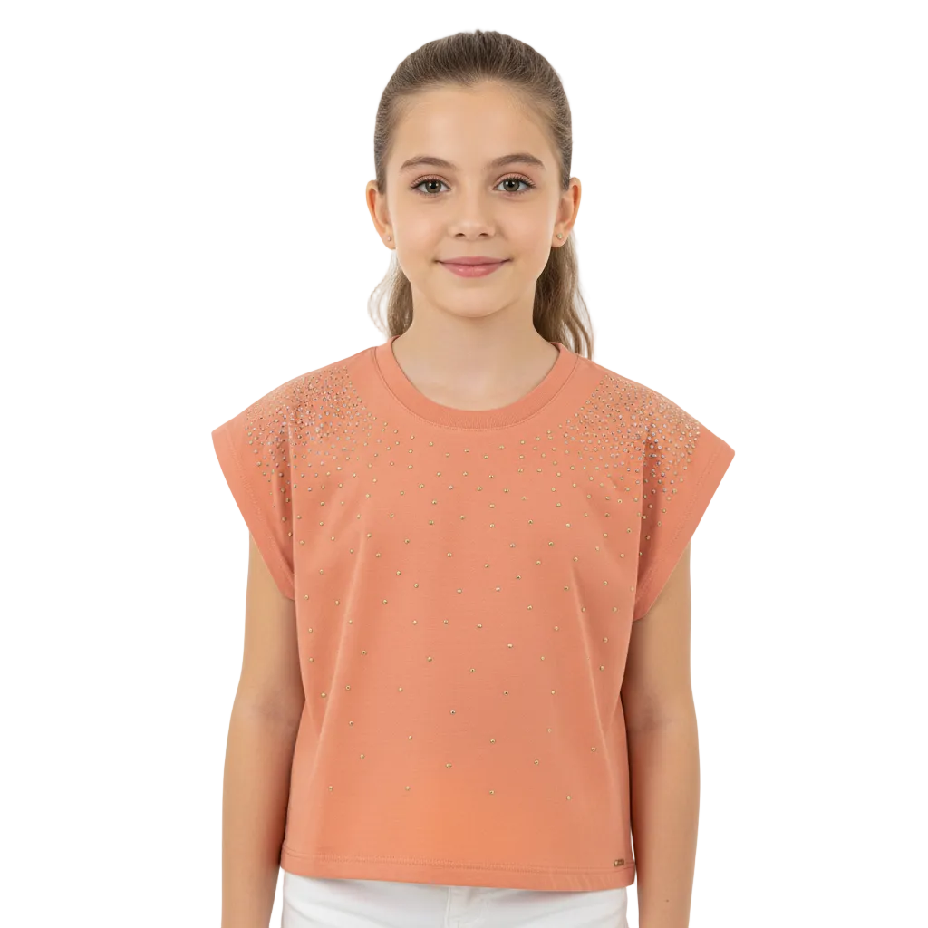Camisa blusa Gloss anaranjada Niña Grande 31843-151247