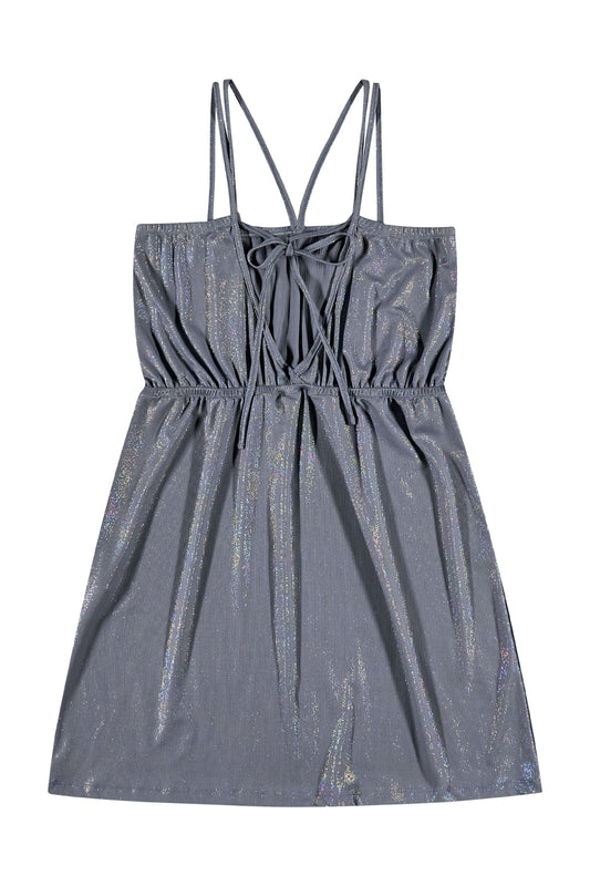 Vestido Gloss Gris Niña Grande 31847-17502