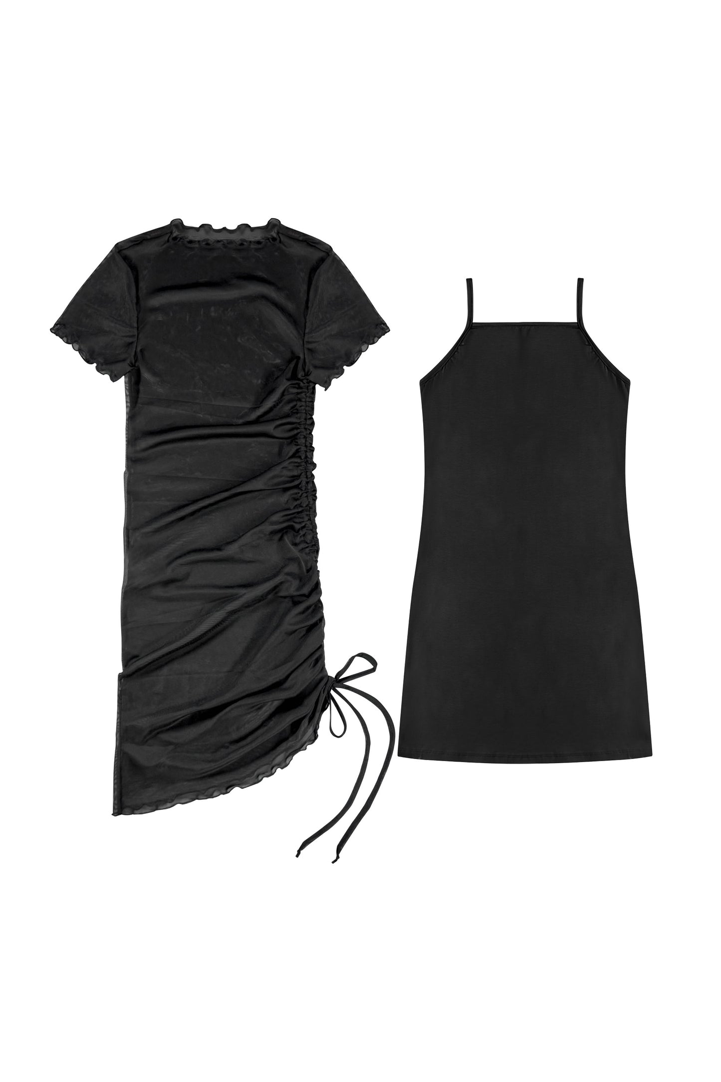 Vestido Gloss Negro Niña Grande 31851-008910