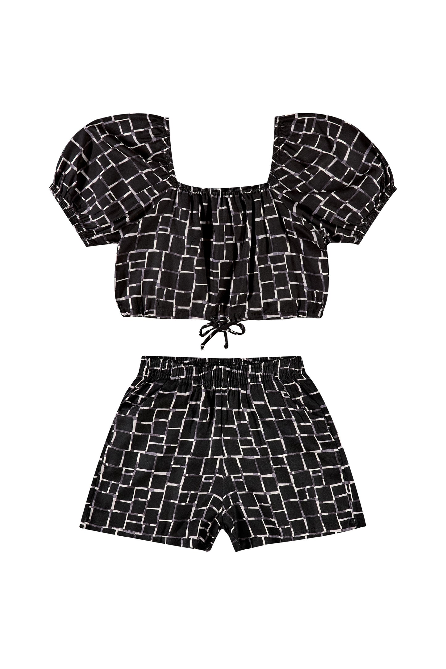Conjunto Gloss Negro Niña Grande 31859-008910