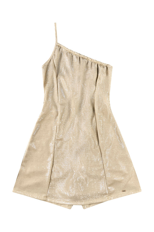 Romper Jumpsuit Enterizo Gloss Beige Niña Grande 31862-120304