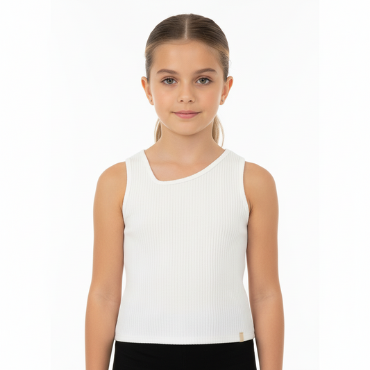 Camisa Blusa Gloss Blanca Niña Grande 31875_000106